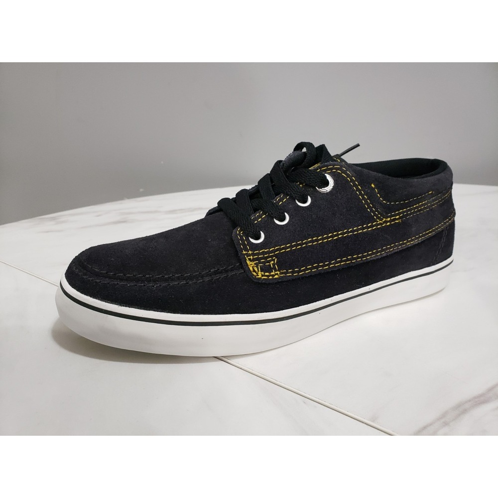 Converse Cons Sea Star LS Mid Mens Size 8 / Womens size 9.5 Suede black‎ shoes - Picture 3 of 10